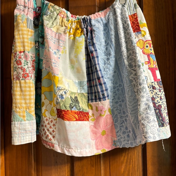 Handmade patchwork skirt - Picture 3 of 3